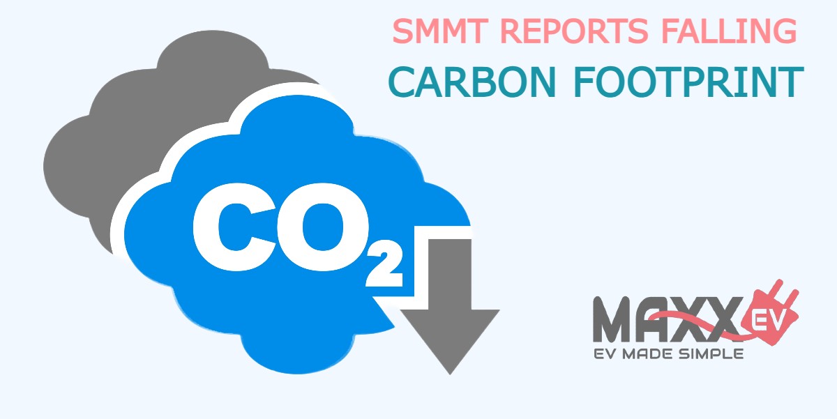 MaxxEv SMMT Report Reveals Falling Carbon Footprint