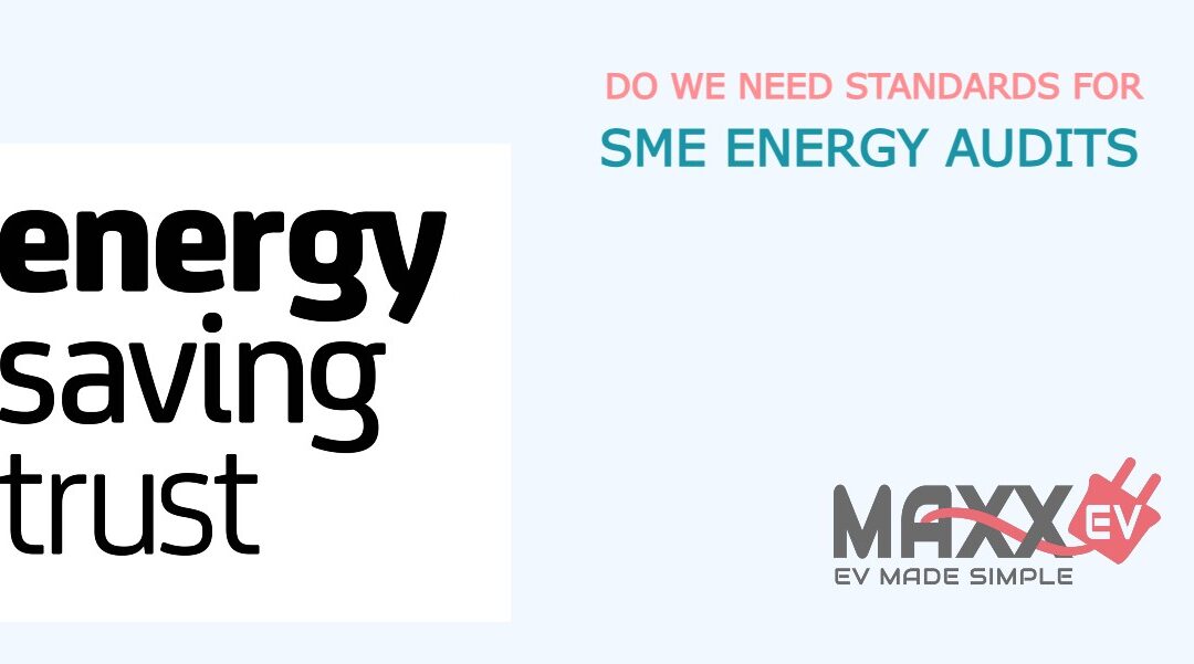 Do we need standards to conduct energy audits for SMEs?
