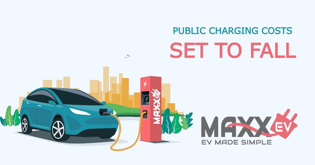 Public charging costs set to fall