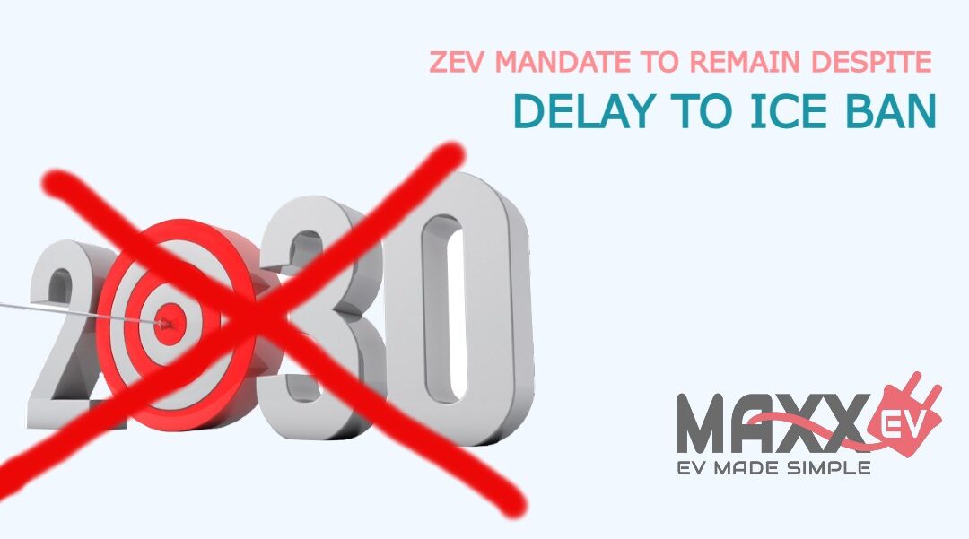 Zero Emission Vehicle mandate to remain despite delay to ICE ban