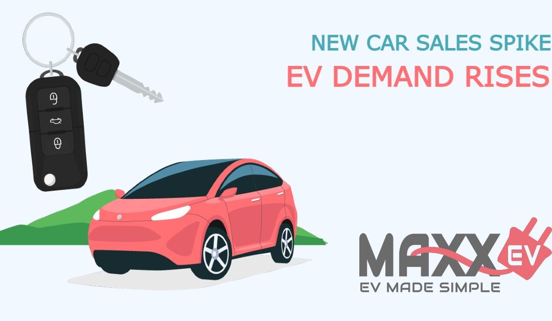 New car sales spike as EV demand rises